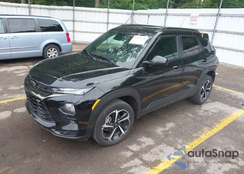 2021 Chevrolet Trailblazer Awd Rs z USA, uszkodzony, nr VIN KL79MUSL1MB160132